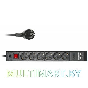 Сетевой фильтр Buro BU-SP1.8-USB-2A-B